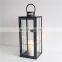 Hanging Lantern Outdoor Factory Wholesale Metal Lantern Glass Wrought Iron Candle Holder