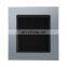 Type 86 UK/EU Standard 1 Gang 1/2 Way Wall Push Button Light Switch Aluminum Alloy Panel Sockets and Switches Electrical 10A