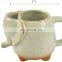 custom 3d creativos cute design animal elephant shaped handle stoneware ceramic tea cup mug manufacturer