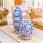 Hot Selling Large Size Blue And White Antique Porcelain Chinese Vases