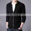 Factory wholesale spring and autumn new men's knitted cardigan fashion slim-fit stand collar sweater