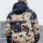 Wholesale Custom Winter Windbreaker coat men's overcat down jacket thick hooded winter jacket plus size bubble coat