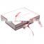 High Quality Recycled Packaging Paper Printed Magnetic Closure Gift Apparel Boxes With Ribbon