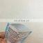 Custom transparent bottle bag stand up packaging zipper pack pouch for sugar
