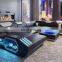 modern designs living room furniture sets Italian leather sofa set furniture living room