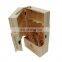 Unique design handmade wooden wine packing box wooden box for wine