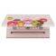 Custom wholesale empty makeup with mirror eye shadow magic candy cardboard magnetic face palette