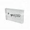wholesales engraving color resin sigh holder frame logo photo blocks display custom clear acrylic block
