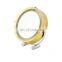 Bathroom new design 22cm make up mirror rocker led light table mirror with enlargement