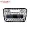 RSQ7 front bumper grill for Audi Q7 SQ7 RSQ7 radiator ABS black car facelift honeycomb mesh grille 2006-2015