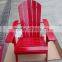 Adirondack Wood Folding Chair in Chili