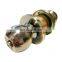Entrance privacy Brass cylinder Home security Tubular Round Knob lock