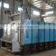 High temperature oil/gas fuel fired bogie hearth furnace