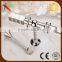 Indoor/outdoor extendable curtain rod/pole sets