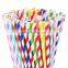 Hot sale biodegradable bar thick paper straw