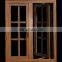 AS 2047 standard aluminum double glazed casement window for home