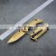 Stainless Steel Folding Hunting Pocket Knife For Camping Outdoor