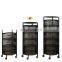 Custom 3/4/5 Layer New Design Round Movable Rotating Kitchen Basket Trolley Rack Kitchen Organizer And Storage