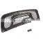 2009 2013 custom 3 pieces led lights honeycomb black front grille car grill fit for dodge ram 1500