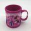 Customized Children Kids Plastic Promotion 3D Cartoon Soft PVC Rubber Mug