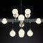 Modern luxury american design blown glass  chandelier for living room or large home