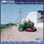 Customized triangular track chassis for tractors for deep plowing operations to increase power