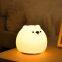 Little Bear Led Night Light Child Silicone Light USB Rechargeable Touch Sensor Colorful Lamp for Kids Bedroom