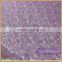 TL043A fancy cheap plastic light purple cord lace fabric table cover for wedding decoration