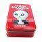 SGS approved cosmetic tin box for lady,little tin cases,mint tin box