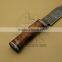 CITIZEN KNIVES, BEAUTIFUL CUSTOM HAND MADE DAMASCUS STEEL HUNTING BOWIE KNIFE