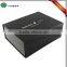 Luxury Black Magnetic Folding Wine Box