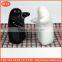 white and black porcelain couple wending ceramic salt and pepper shaker bottles set