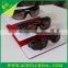 white,red and clear acrylic sunglasses rack for 3 layers, black,white and crystal plexiglass sunglasses holder with 180*220*45mm