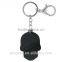 Wholesale new halloween jewelry skull pendant cheap acrylic material keychain