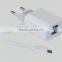 2015 new arrival 5V 2A V8 charger with 1m cable for mobile phone EU plug