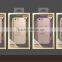Ultra Thin Metal Bumper Ex Frame With Heart Diamond Decorative Back Cover Cell Phone Cases for Iphone6 6plus 5s