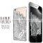 Best Luxury 3D Angel Wings Carved Embossed Artwork Case Cell Phone cases For iPhone6 6S 6 Plus