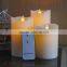 Real MIRAGE USA LED moving flame candle with remote control