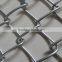 Woven Chain link galvanized pvc frame fence can be used with as prison sperate fence