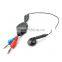 High quality metal earphone,mobile phone earphone,earphone with mic XTY-02