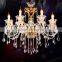 Modern Wedding Centerpieces Decoration Crystal Chandelier Art Glass Chandeliers Hanging Pendant Lamp Light Lighting CZ3006/6