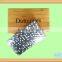 Double 6 black domino pack in wooden box