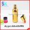 gold glass dropper bottle