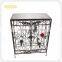 metal decorative wall mounted wine holder wine bottle display