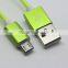 Direct manufacturer aluminum micro usb charging & sync cable