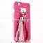 Luxury Vintage Tassel Metal Hook PU Leather Hard Mobile Phone Cover Case For iPhone 6 G 6S Plus