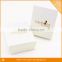 white cardboard custom paper packaging box without glue