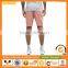 Wholesale Men Apparel 100% Cotton Pink Color Shorts Casual Short Pants For Men
