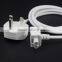 1.8M UK extension power cord wall plug for macbook 13' 15" 17"
