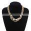 Luxury jewelry with imitation pearl latest design saudi gold jewelry necklace